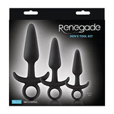 Set Anal Renegade Men'S Tool Kit - Black - Cake Sex Shop 2